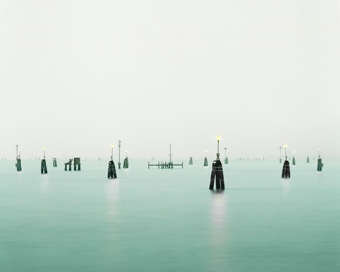 David Burdeny - Dusk Fog, Venice, Italy, Photography 2010, Printed After