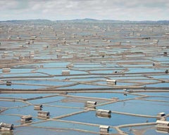 David Burdeny - Fish Farms, Bima, Indonesia, Photography 2014, Printed After