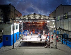 David Burdeny - Gimnasio de Boxeo La Havane, Cuba, 2014, imprimé d'après