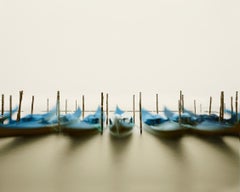 David Burdeny - Gondolas, Venice, Photography 2010, Printed After
