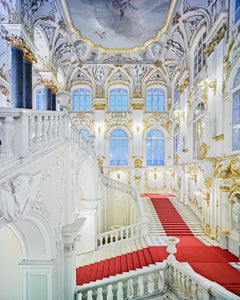 David Burdeny - Jordan Stairs I, State Hermitage, Russie, 2015, Imprimé d'après