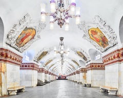 David Burdeny - Bahnhof Kiyevsskaya,  Moskau, Russland, 2015, gedruckt nach