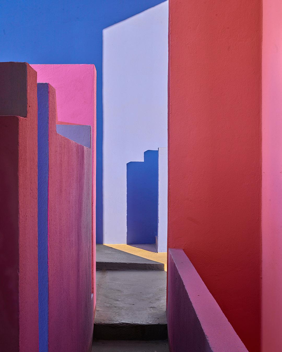 David Burdeny - La Muralla Roja I, Calpe, Spain, Photography 2023, Printed After