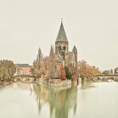 David Burdeny - Le Temple Neuf, Metz, France, Photographie 2018, Impression d'après