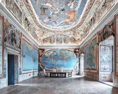 David Burdeny - Map Room, Caprarola, Italie, photographie de 2016, imprimée d'après