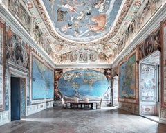 David Burdeny - Sala de mapas, Caprarola, Italia, Fotografía 2016, Impreso después de