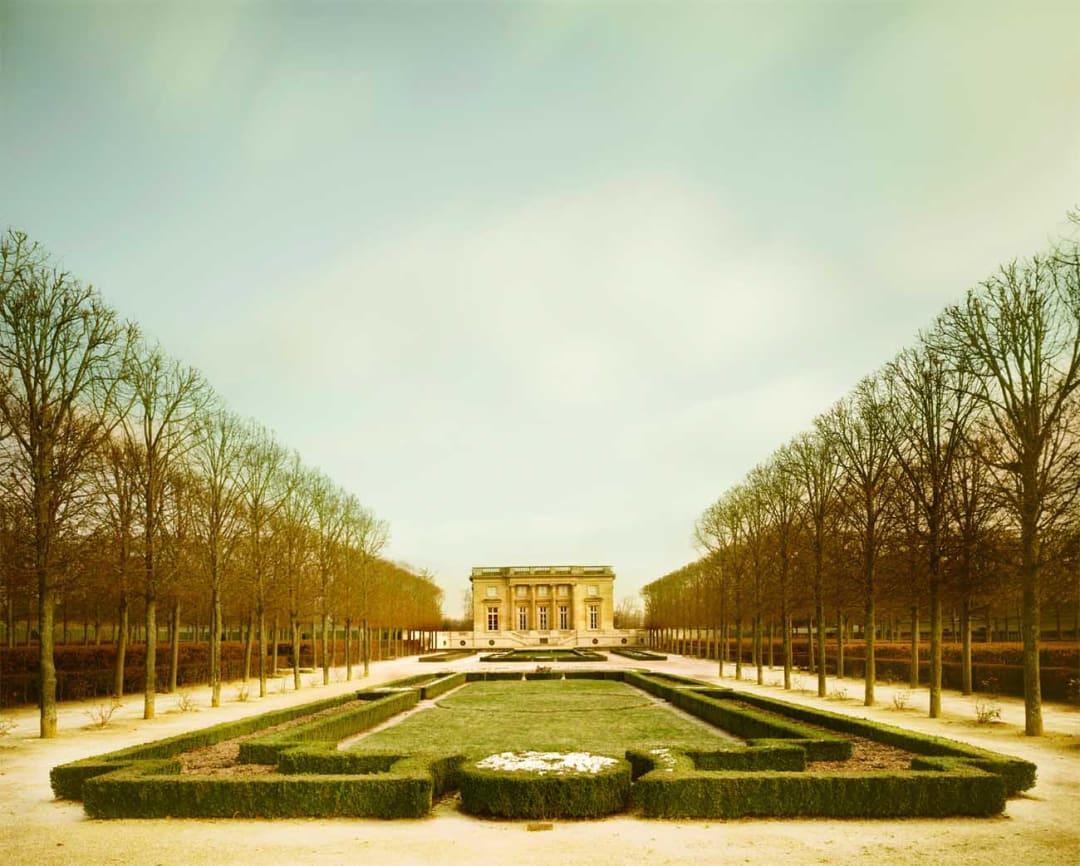 Title: Marie Antoinettes’s Chateau, Versailles, France

All available sizes & editions for each size of this photograph:
13” x 16" Edition of 15
21” x 26" Edition of 7
32” x 40” Edition of 7
44" x 55" Edition of 7

While the spaces themselves are