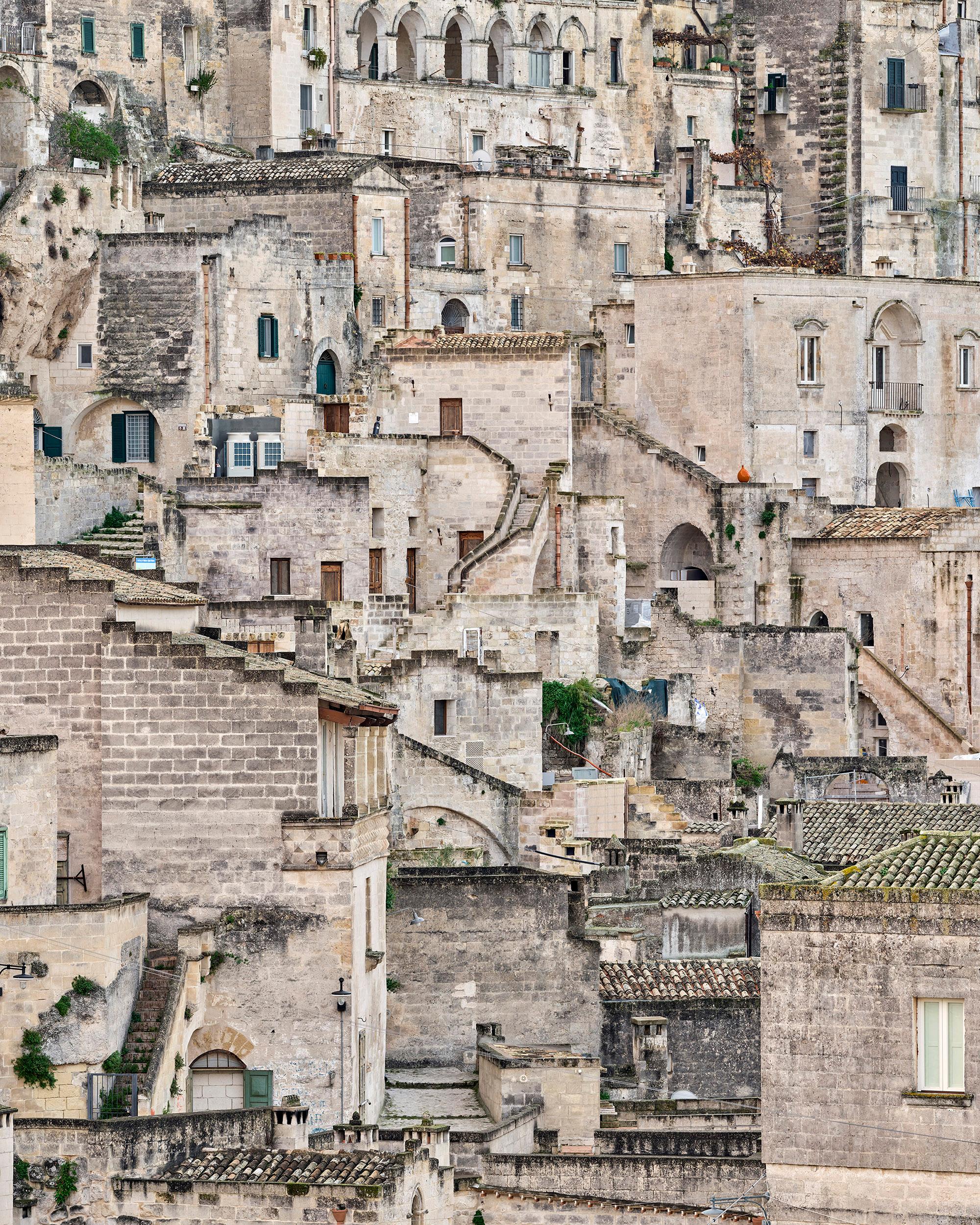 David Burdeny - Matera 07, Basilicata, Italie, photographie 2021, imprimée d
après