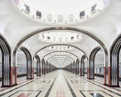 David Burdeny - Station Mayakovskaya, Moscou, Russie, 2015, Imprimé d'après