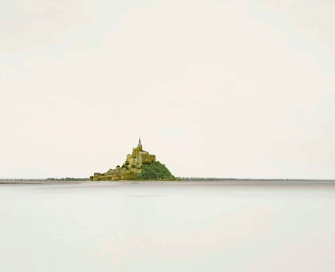 David Burdeny – Mont Saint-Michel, Frankreich, Fotografie 2009, Nachdruck