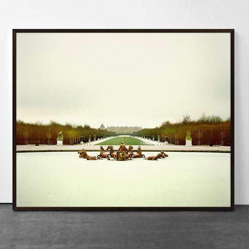 David Burdeny - Morning Snow, Versailles, France
44 x 55 inches
Edition of 10 + 2AP

“These works present my abiding interest in the thresholds that divide and connect the sea to land. I am fascinated with the quality of light and the spatial