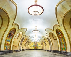 David Burdeny-Novoslobodskaya Metro Station, Moskau, Russland, 2015, gedruckt nach