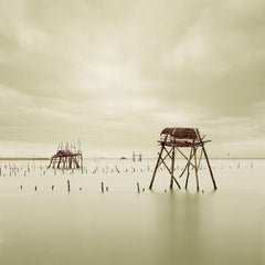 David Burdeny - Ferme ostréicole, Phu Long, Viêt Nam, Photographie 2011, Imprimé après