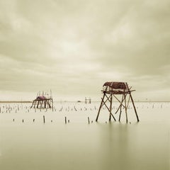 David Burdeny - Granja de ostras, Phu Long, Vietnam, Fotografía 2011, Impresión posterior