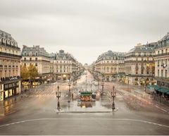 David Burdeny - Place de l'Opera, Paris. Frankreich, Fotografie 2013, Nachdruck gedruckt