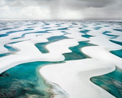 David Burdeny- Rain Over Lençóis Maranhenses I, Brésil, 2013, Printed After