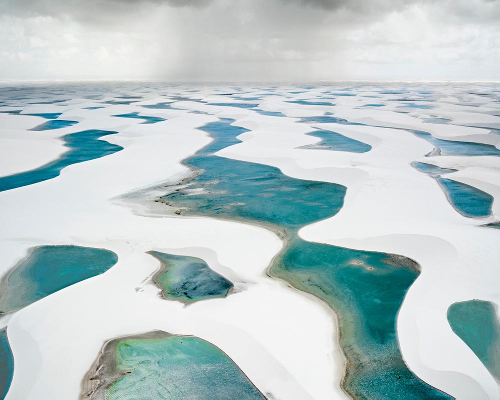 David Burdeny- Rain Over Lençóis Maranhenses II, Brésil, 2013, Printed After