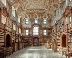 David Burdeny - Sala de lectura, Nápoles, Italia, Fotografía 2016, Impreso después de