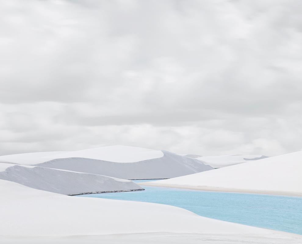 David Burdeny - Rio Azule II, Lençóis Maranhenses, Brazil, 2013, Printed After