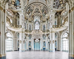 David Burdeny - Rotunda, Palais Stupinigi, Piedmont, Italie, 2016, Imprimé d'après
