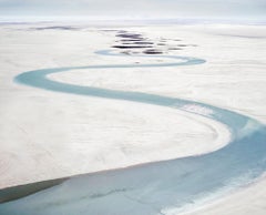 David Burdeny - Salt Flat & Stream, Sea of Cortez, Mexico, 2016, Printed After