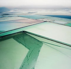 David Burdeny - Saltern Study 09, Great Salt Lake, UT, 2015, Printed After