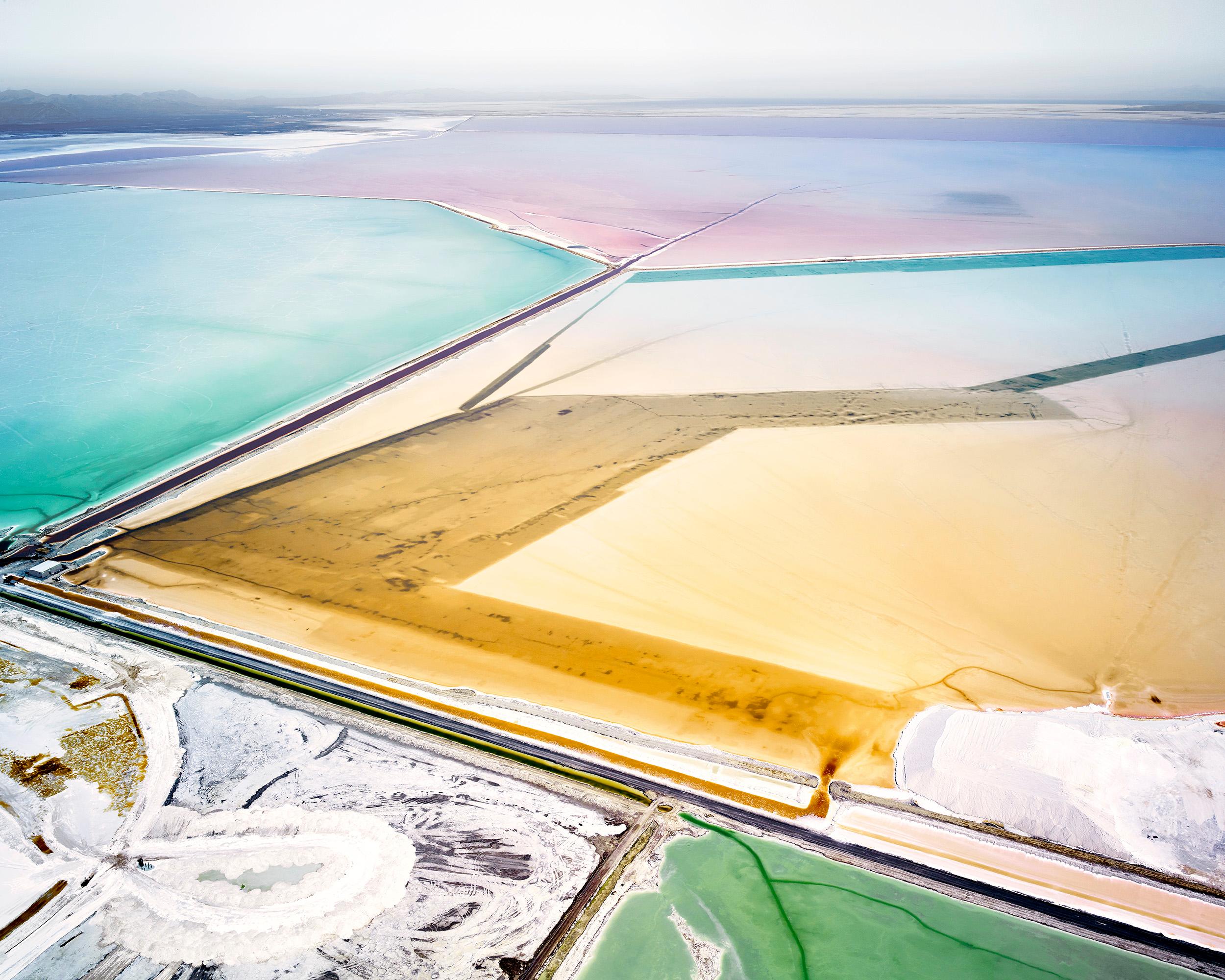 David Burdeny - Saltern Study 18, Great Salt Lake, UT, 2015, imprimé d
après