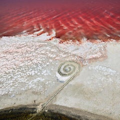 David Burdeny - Spiral Jetty 1 Great Salt Lake, UT, 2017, Printed After