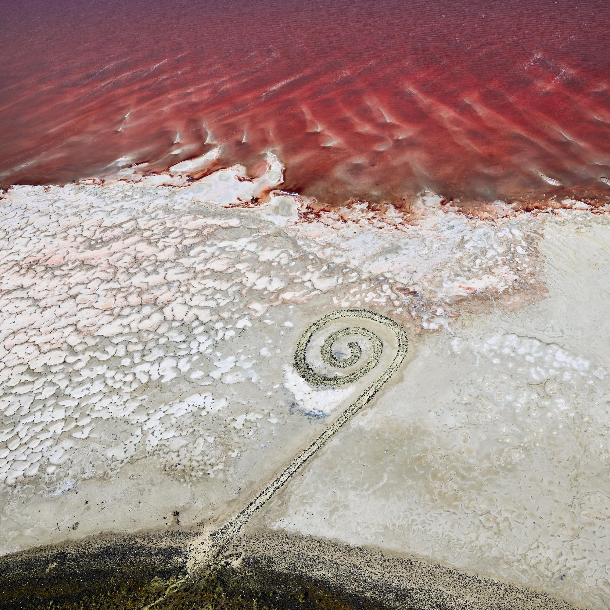 David Burdeny - Spiral Jetty 1, Great Salt Lake, Utah