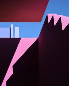 David Burdeny - Sombra de escalera, Calpe, España, Fotografía 2023, Impreso después de