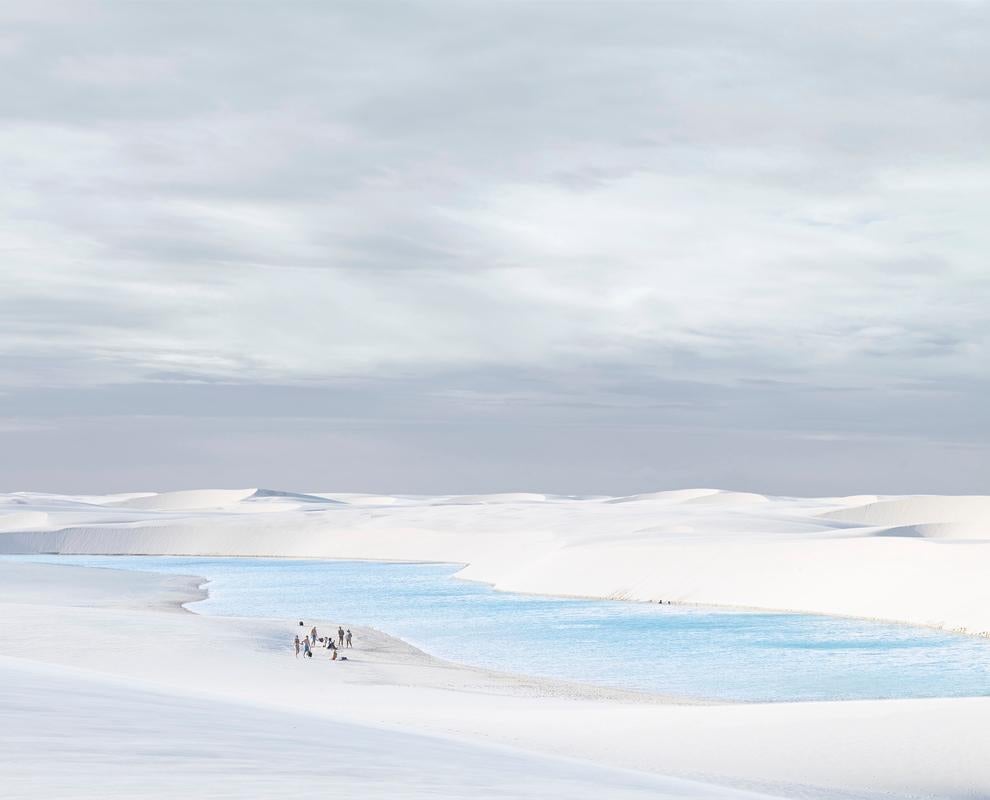 David Burdeny - Swimmers, Lençóis Maranhenses, Brazil, 2013, Printed After