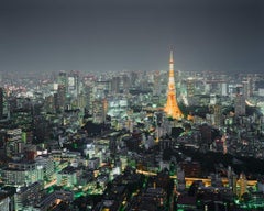 David Burdeny - Tokyo Tower, Tokyo, Japan, Photography 2010, Printed After