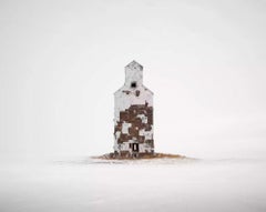 David Burdeny - Weathered Elevator, Saskatchewan, CA, 2020, Printed After