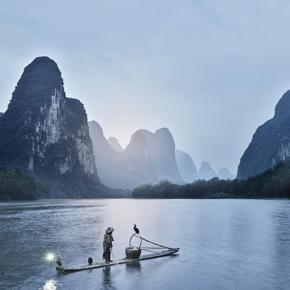 Dawn Chorus, Yangshuo, China - Photograph by David Burdeny