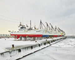 Aquarelle à sec 2, port de Soya, Japon