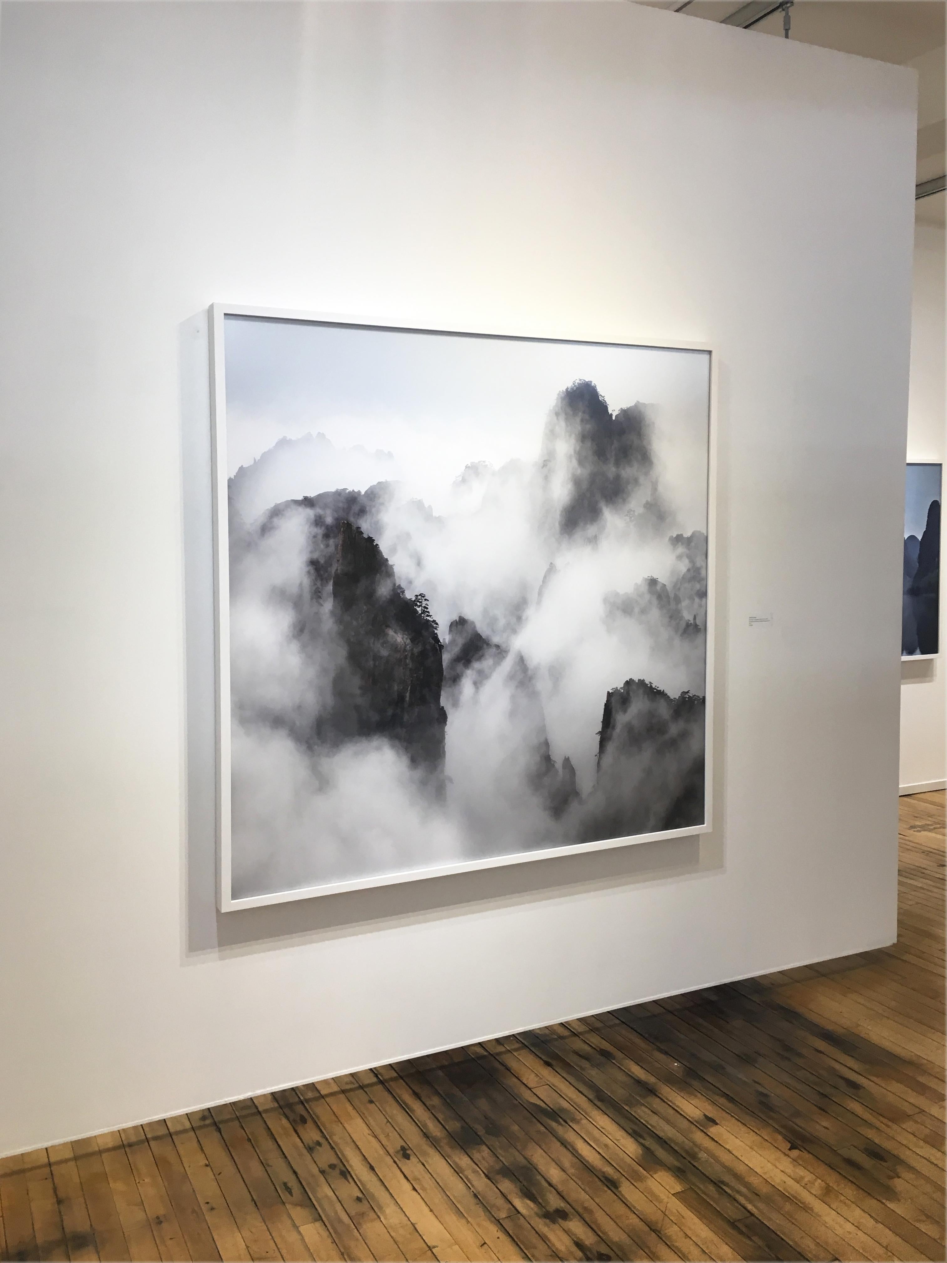 Ephemera, Haungshan, China, David Burdeny, Framed in White, Non-Reflective Plexi For Sale 2