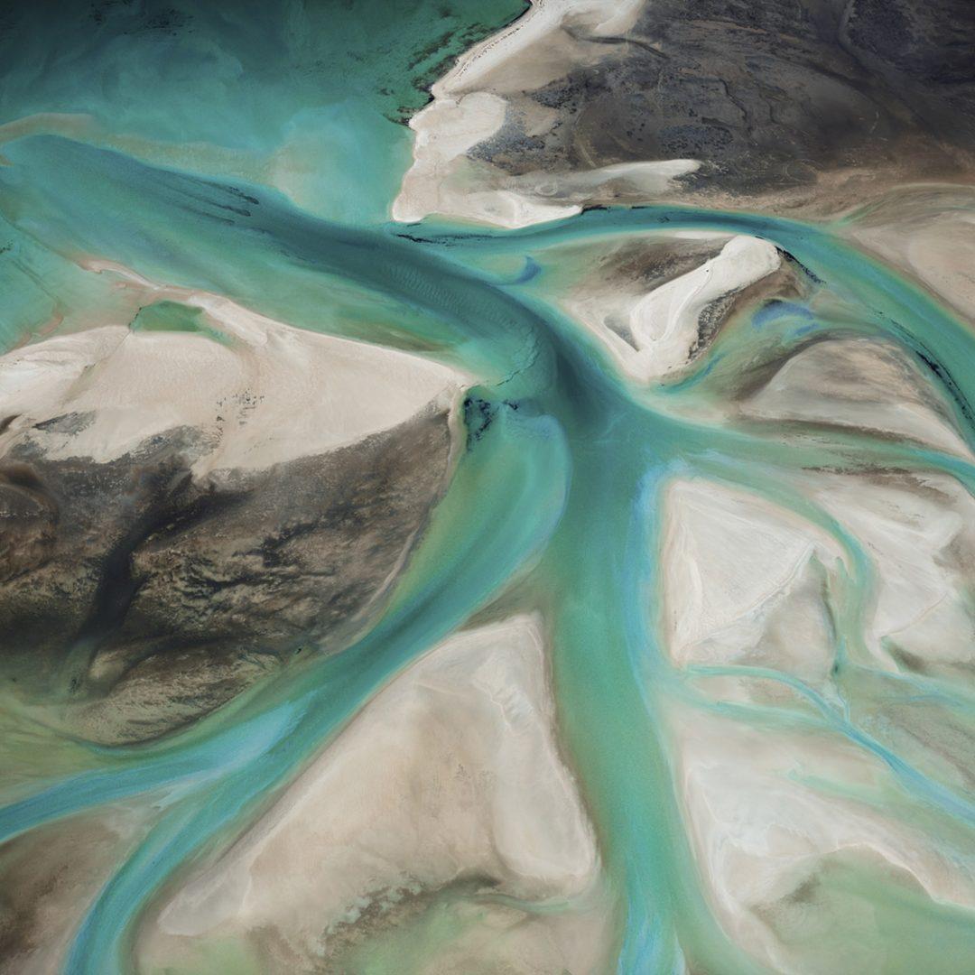 David Burdeny Landscape Photograph - Estuary, Shark Bay, Western Australia