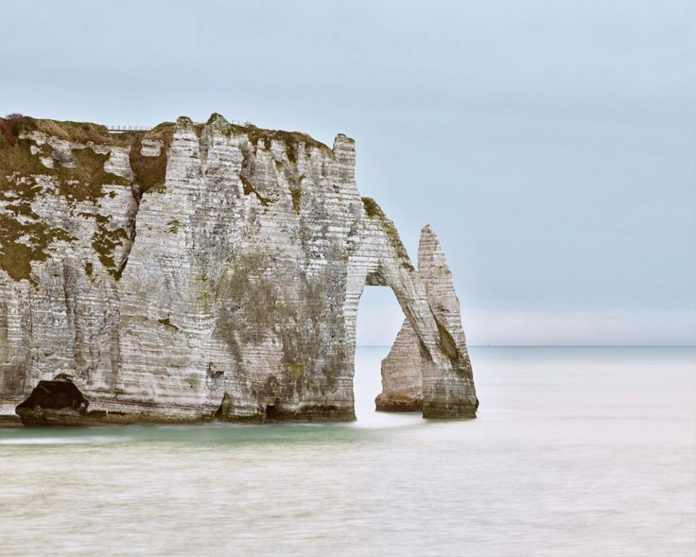 David Burdeny Landscape Photograph - Falaises d'Etretat, Normandy, France