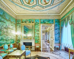 Stampa incorniciata del salotto blu, Palazzo di Caterina, 2010