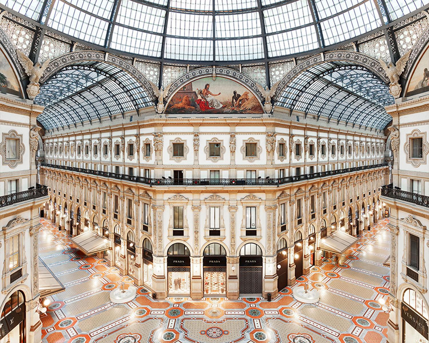 Galleria Vittorio Emanuele II, tirage pigmentaire d'archive, encadré, 2012