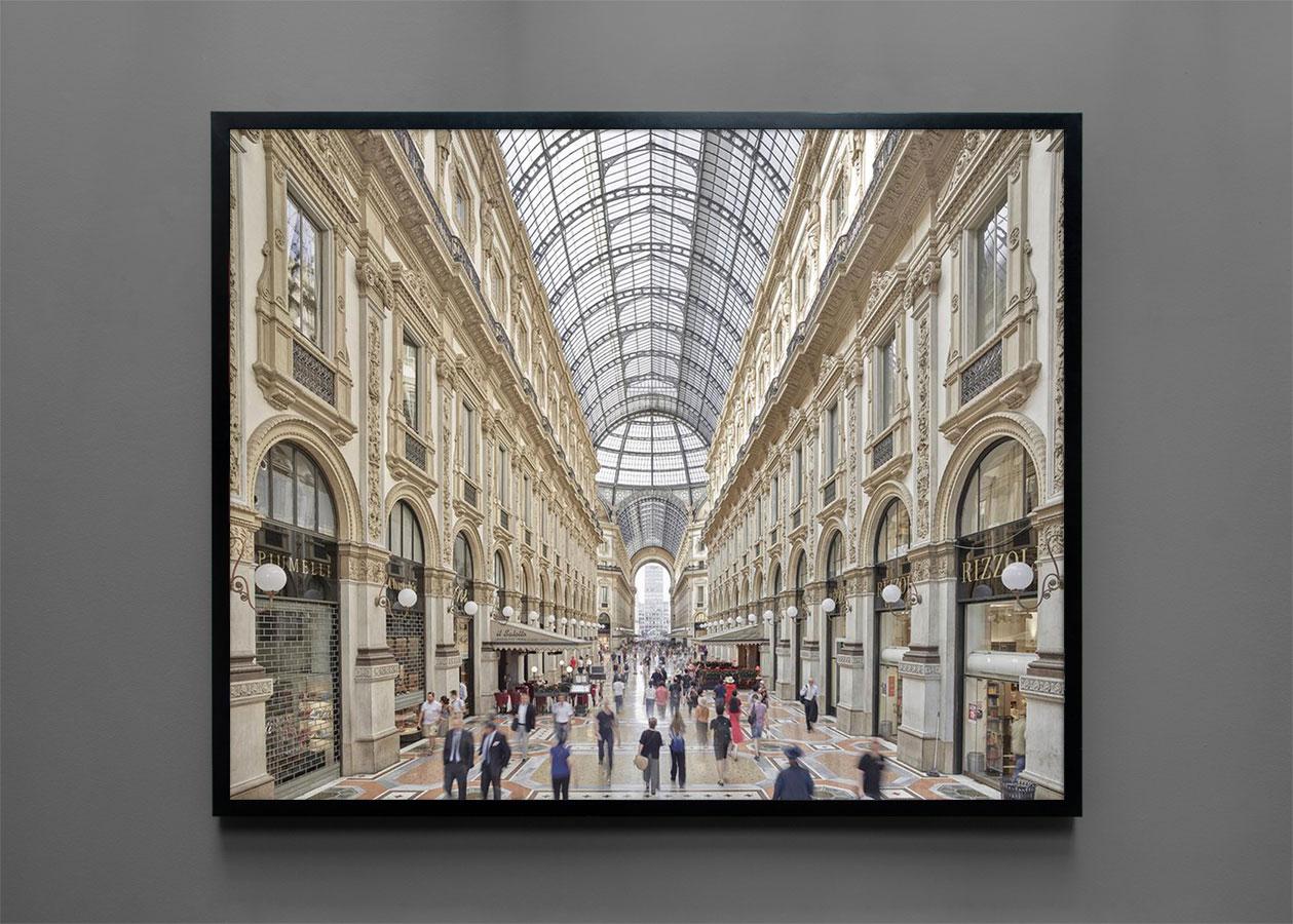 Galleria Vittorio Emanuele II, Italien, von David Burdeny (Großformatige Fotografie) im Angebot 1