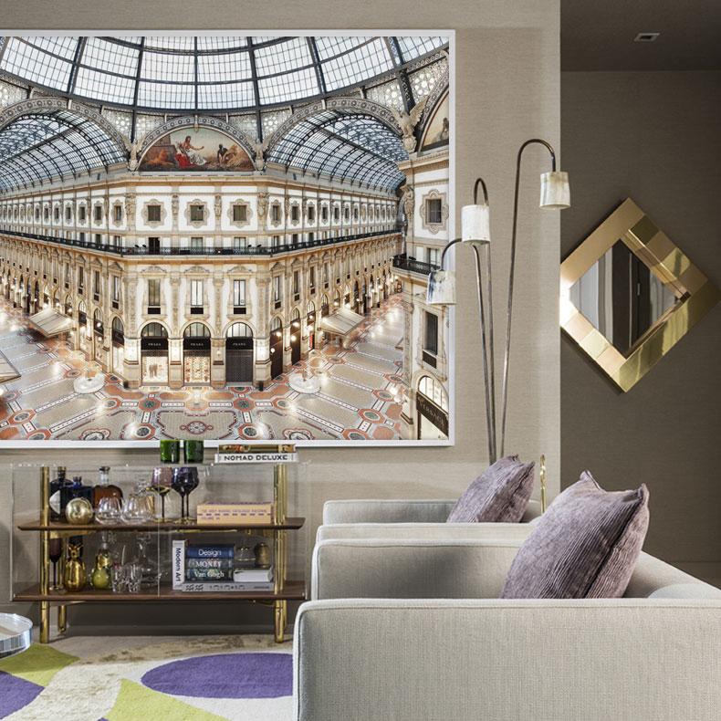 Galleria Vittorio Emanuele II, Milan, Italy - Photograph by David Burdeny