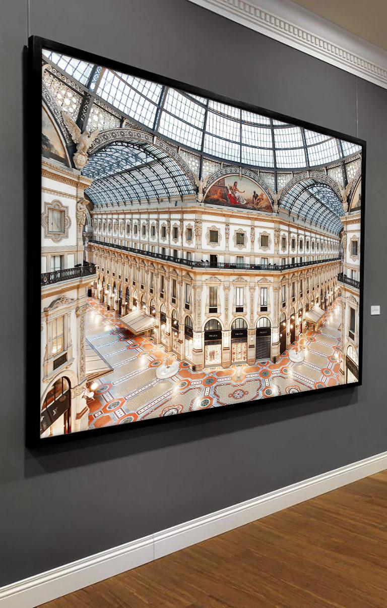 Galleria Vittorio Emanuele, Italia di David Burdeny (Fotografia in grande formato) in vendita 2