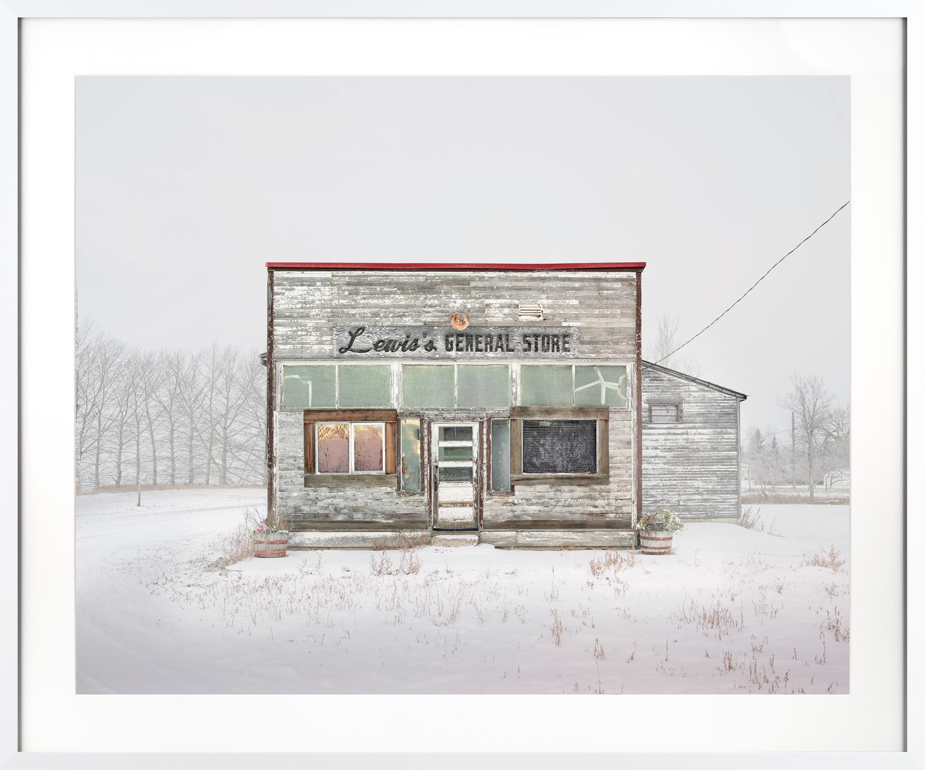 David Burdeny Landscape Photograph - General Store, Saskatchewan, Canada