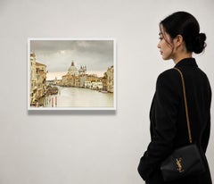 Il Canal Grande visto da Ponte dell'Accademia, Firenze, Italia