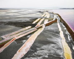 Halogens I, Great Salt Lake, Utah, USA, Signed Archival Pigment Print 44x55in
