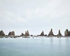 Hashigui-iwa Rock, Japan by David Burdeny, Framed.