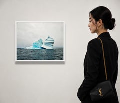 Iceberg 1 - Stampa a pigmenti d'archivio, arte contemporanea, incorniciata, tiratura di 7 esemplari