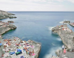 Jagged shore, Italy (OCEANS series by David Burdeny) LARGE FORMAT