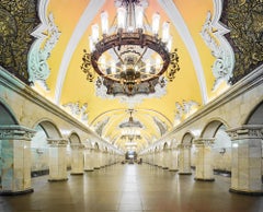 Komsomolskaya Metro Station, Moscow, Russia